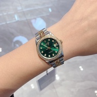 Rolex Rolex Women's Watch Green Dial Log Type 68273 Rear Diamond Automatic Mechanical Watch Ladies Rolex