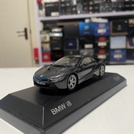 1: 43 Paragon BMW BMW i8 Hard Top Electric Sports Car Car Model Gray