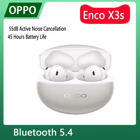 New OPPO Enco X3s TWS Earphone Wirelss Bluetooth 5.4 Earbuds 55dB Active Noise Cancelling LHDC 5.0 I