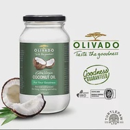 【Olivado】紐西蘭原裝進口特級冷壓初榨椰子油(375ml)