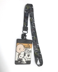 SNY W  สายคล้องคอ สายคล้องบัตร ที่ใส่บัตร ซองใส่บัตร พร้อมสายคล้องคอ ลาย SNY W  งานดี สวยงาม สำหรับ 