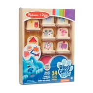 Melissa & Doug - Blues Clues & You 木製印章活動套裝