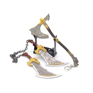 Superbuybox God of War Kratos Blades of Chaos 2Blades with Chain Leviathan Axe Action Figures Game T