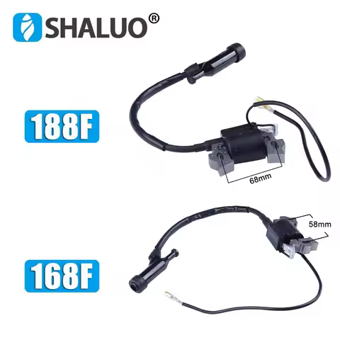 168F 188F Gasolina Generator High Voltage Pack Ignition Coil Spare Parts GX160 GX390
