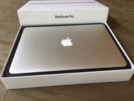 APPLE MacBook Pro 13 2.7G 512G 發光 英文鍵盤 電池僅3次 刷卡分期零利 無卡分期