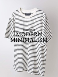 DANDY COSMO | เสื้อยืดลายทาง Loose Fit stripe T-Shirt DANDY COSMO Limited Edition