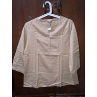 Preloved blouse et cetera light brown