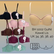 Bra 1002 push up bra 2 Buttons Underwire bra cup A size 34.36.38.40