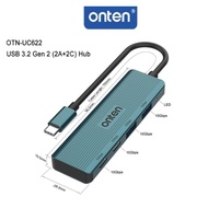ONTEN 10Gbps USB-C to USB 3.2 Gen 2 4 Port Hub USB-A USB-C Type-C Splitter Samsung Windows Android L