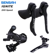 ⚡COD⚡SENSAH IGNITE 2x9 s Speed Road Bike Groupset Shifter Derailleur Brake Lever Tiagra Sora R7000 105