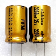 Nichicon FW 2200uf 35v capacitor