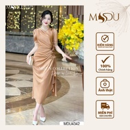 Bodycon Dress MDU4342 With Elegant Brown, Attractive From MDU K25-D2-3