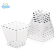[LI] 25pcs 60ML Disposable Dessert Cup Plastic Dessert Ice Cream Cup Party Supplied 【IE】
