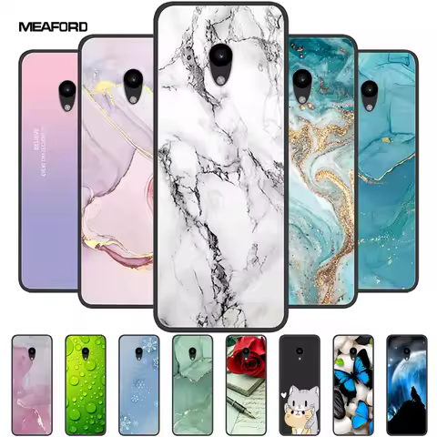For Qin F21 Pro Case F21pro 2.8" Marble Soft Silicone Back Case For Xiaomi Qin F21 Pro Cover Bumper 