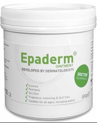 Epaderm Ointment 500g - for the management of eczema, psoriasis and other dry skin conditions