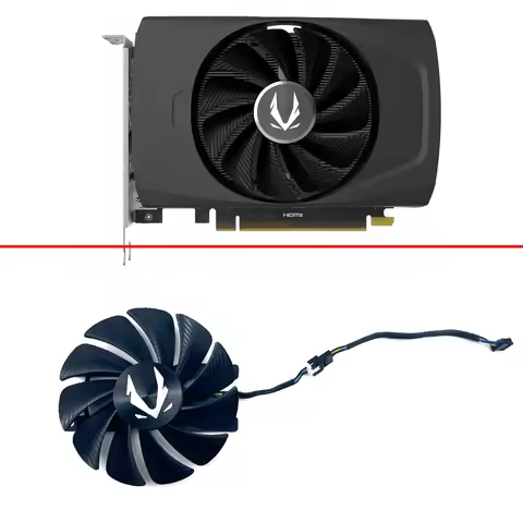 Cooling Fan 88mm 4pin GA92S2U RTX4060 ITX GPU FANS For ZOTAC GeForce RTX 4060-8GB SOLO video card fa