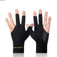 JUNMPER2R Snooker Glove, Elastic Anti-slip Billiard Glove, Three Fingers Breathable Fitness Accessor
