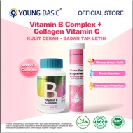 Combo Promotion: 9YOUNG-BASIC Vitamin B Complex + Collagen Vitamin C Effervescent Tablets, Moisturiz
