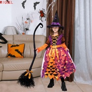 MIQUEL Halloween Witch Broom, With Ribbon Magical Halloween Flying Broomstick, Halloween Decoration 