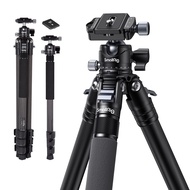 AP-10 Carbon Fiber Tripod, Lightweight Compact Camera Tripod with Detachable Monopod, 360° Ball Head