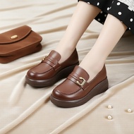 Lovito Women's Boat Shoes LFAS5016, effortlessly casual and comfortable Lovito Kasut Bot Wanita LFAS
