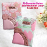 Al-Quran al-Hufaz A5 Edisi Muslim/Muslimah Model Diary, Biru &amp; Pink