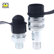 mingxuan2 M16*1.5 Thread ZG3/8 Hydraulic Qui Coupler Hydraulic Tools Accessories Hydraulic Qui Coupl