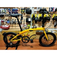 JAVA Zelo Folding Bike 20-inch Aluminum Alloy Folding Bike 7-speed Dual Disc Brake basikal Bike 2022 model