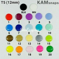 KAM Snap Button T5 (12.5mm) Plastic Snap Button (20 Pasang)