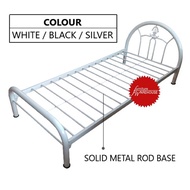 Single Size Metal Bed Frame | Add-on Mattress Available |  Furniture Warehouse