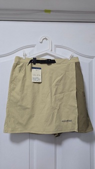 Montbell 山系杏色裙褲 L 碼