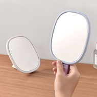 Japanese Handheld Makeup Mirror Foldable Dormitory Desktop Standing Small Mirror Portable Portable M