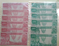 uang kuno 1000 soekarno melengkung 1964