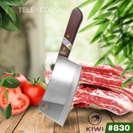 มีดทำครัว มีดสับกระดูก มีดสับหมู ด้ามไม้ มีดทำครัวคมๆ ขนาด 26.5 CM. No. 830 รุ่น Kitchen-knife-kiwi-830-02A-Boss-p