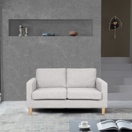 Looms โซฟา 2 ที่นั่ง รุ่น Crazy สีครีม (118x80x78 ซม.)