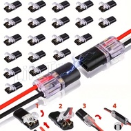 2 Pin Way Plug - Strip Terminal Connection - Waterproof Electrical Connector - Car Wire Cable Automo
