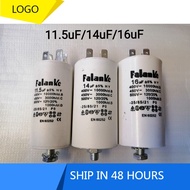 11uF/ Falanke 450V AC 11.5uF /12uF /12.5uF /13uF /14uF /16uF Washing Machine Motor Capacitor Mlc6 11