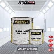VIRCOAT AIKKA Undercoat 2K Primer Cat Kereta Motor| High Solid 2K Primer For Car Motor/ 打底漆| White/ 