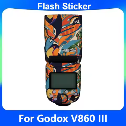 V860 III Decal Skin Vinyl Wrap Film Flash Sticker Coat For Godox V860III V860IIIC V860IIIN V860IIIS 