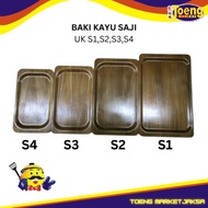 SQUARE WOODEN TRAY S-1 56x35 CM