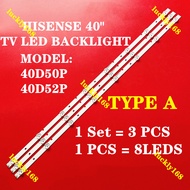 HISENSE 40D50P / 40D52P TV LED BACKLIGHT BAR / READY STOCK 40D50