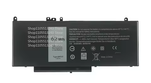 6MT4T Laptop Battery for DELL Latitude E5470 E5570 M3510 15.6" Sereis 7V69Y TXF9M 79VRK 07V69Y Free