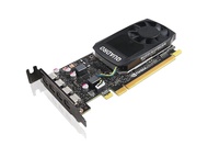 Lenovo ThinkStation NVIDIA Quadro P1000 Mini DPX4 4GB GDDR5 Graphics Card with Low Profile Bracket