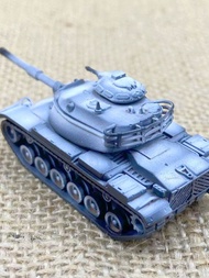 Tank World Handheld War 1/144 M60A1 Baton Main War Tank Finished Model Box Egg