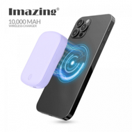 iMazing - iMazing - 10000mah E33B (紫色) MagSafe 磁吸無線充電行動電源｜外置電池｜移動電源｜尿袋｜充電寶
