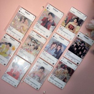 aespa album aespa armageddon Aidou Photocard Anime pvc Transparent Card 10cm Photocard Xiao Zhan Che