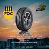 【The spot】 175/65-14 175/70-13 195/60-15 185/65-15 | 13 14 15 Rim | CT6 Viking Tyre New Car Tyre Tires Tayar Baru {click