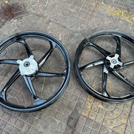 Genuine Enkei Yaz cnc removable wheels Ex150/155 Malasyia