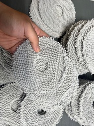 Cặp giẻ lau xoay dành cho robot hút bụi Xiaomi (L10 L10s Ultra L10 Prime S10 S10 Pro X10 Mija B101 C