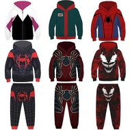 Spider-Man Hoodie - Zip-Up with 3D Print Characters | Boys & Girls Outfit